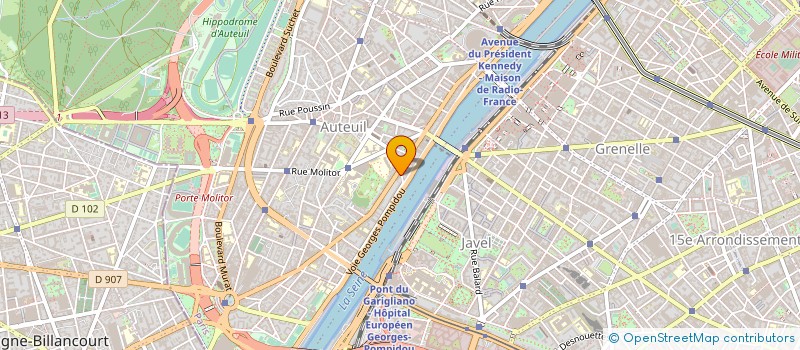 localisation de l'entreprise AUTEUIL ESSENCE  PARIS
