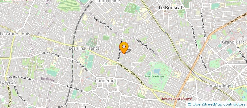 localisation de l'entreprise AUTEUR DE VUES HOLDING à BORDEAUX