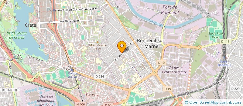 localisation de l'entreprise AUTEURS DU MONDE  BONNEUIL-SUR-MARNE