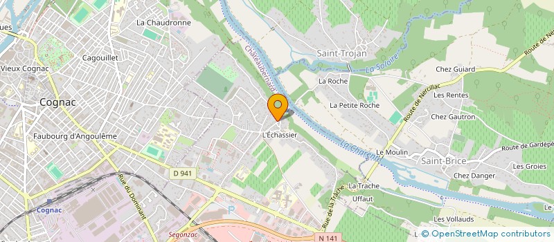 localisation de l'entreprise AUTEURS ET GASTRONOMIE à CHATEAUBERNARD
