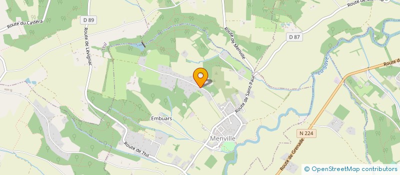 localisation de l'entreprise AUTH-O-MATIC  MENVILLE