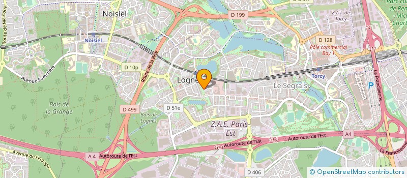 localisation de l'entreprise AUTHANCIA EXPERTISE GROUP à LOGNES