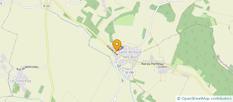 localisation de l'entreprise AUTHEC 28 à SAINT-ARNOULT-DES-BOIS