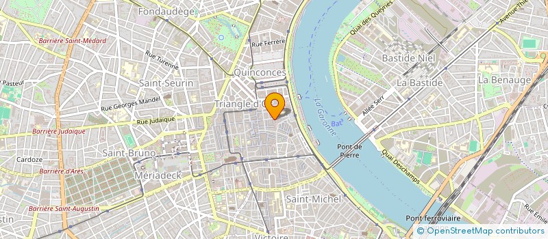 localisation de l'entreprise AUTHELLO à BORDEAUX