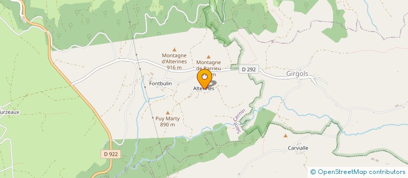 localisation de l'entreprise AUTHEMAYOU à SAINT-CERNIN