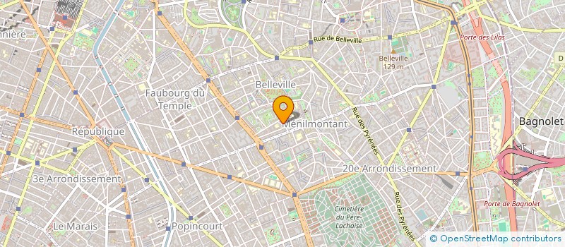 localisation de l'entreprise AUTHENTIC 20  PARIS