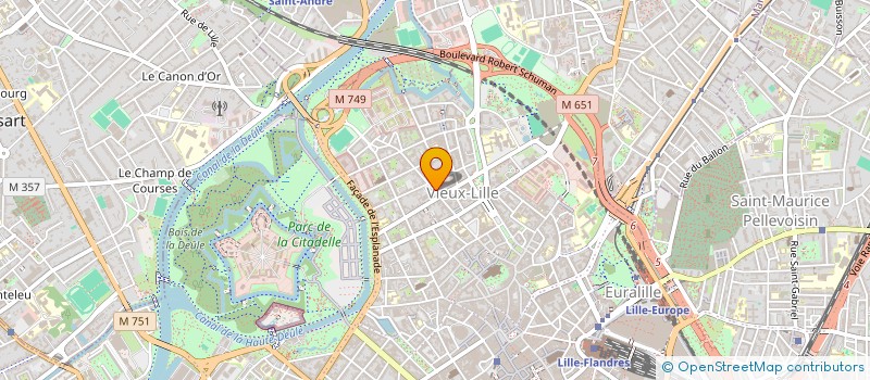 localisation de l'entreprise AUTHENTIC à LILLE