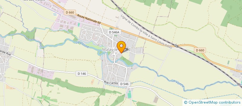 localisation de l'entreprise AUTHENTIC  MALAY-LE-GRAND