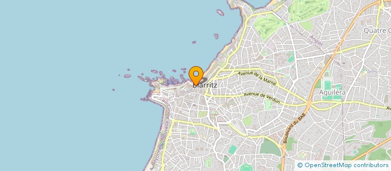 localisation de l'entreprise AUTHENTIC  BIARRITZ