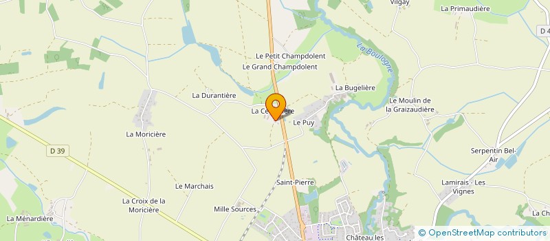 localisation de l'entreprise AUTHENTIC'S BURGER à LES LUCS-SUR-BOULOGNE