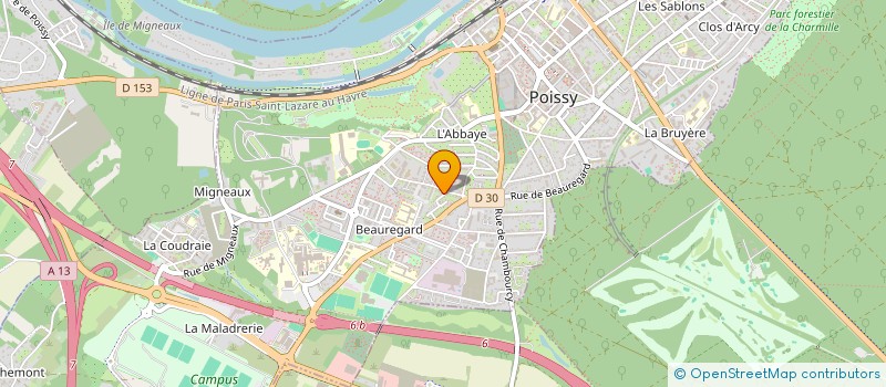 localisation de l'entreprise AUTHENTIC SOLS à POISSY