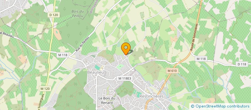 localisation de l'entreprise AUTHENTIC SUD SERVICES  BEAULIEU