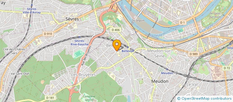 localisation de l'entreprise AUTHENTICITE ET MISSION à MEUDON