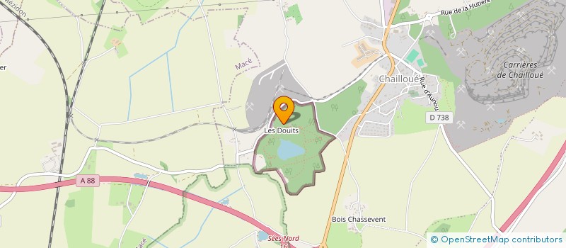 localisation de l'entreprise AUTHENTIK à CHAILLOUE