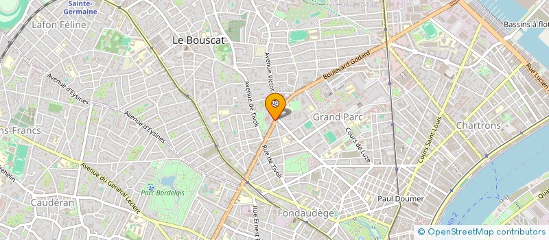 localisation de l'entreprise AUTHENTIK  LE BOUSCAT