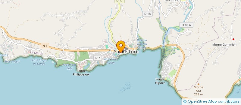 localisation de l'entreprise AUTHENTIK CREATION  SAINTE-LUCE