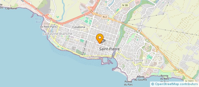 localisation de l'entreprise AUTHENTIQ à SAINT-PIERRE