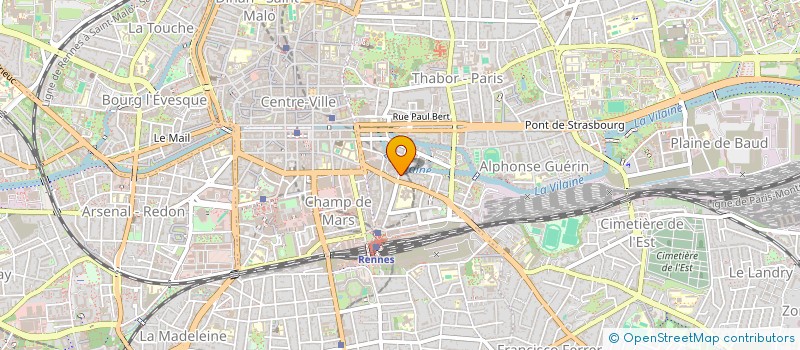 localisation de l'entreprise AUTHENTIQUE  RENNES