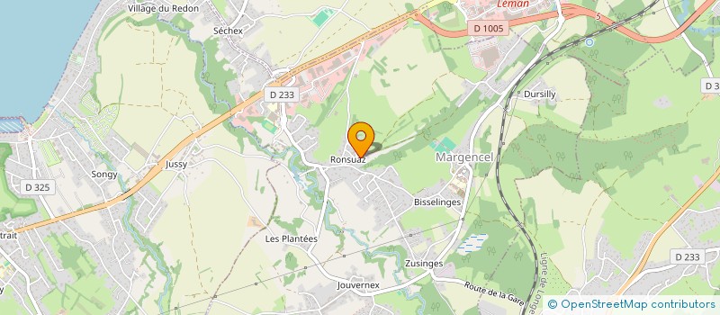 localisation de l'entreprise AUTHENTIQUE AGENCY à THONON-LES-BAINS