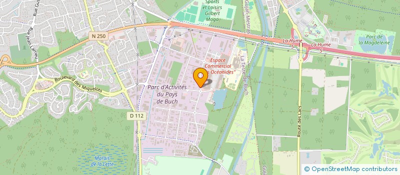 localisation de l'entreprise AUTHENTIQUE GOLF à LA TESTE-DE-BUCH