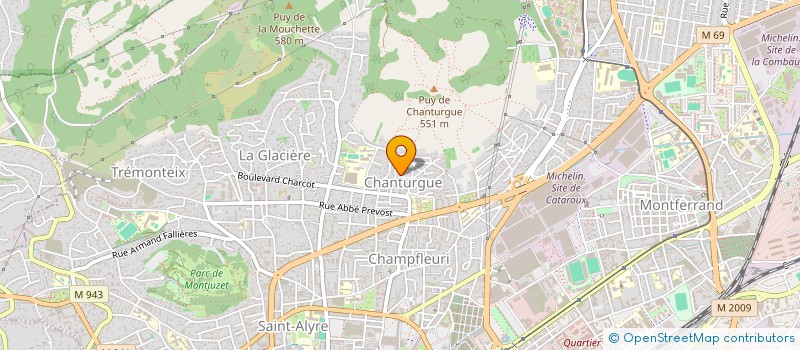 localisation de l'entreprise AUTHENTIQUE IMMOBILIER  CLERMONT-FERRAND