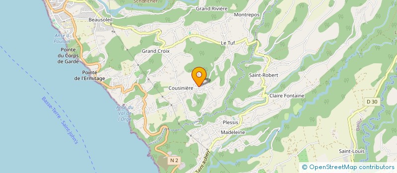 localisation de l'entreprise AUTHENTIQUE JEUNESSE MASS à VIEUX-HABITANTS