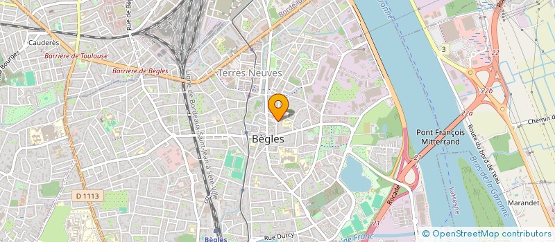 localisation de l'entreprise AUTHENTIQUE RENOVATION à BEGLES