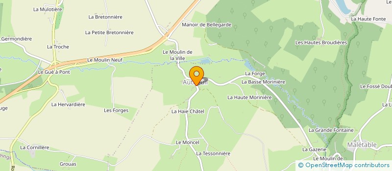 localisation de l'entreprise AUTHEUIL PATRIMOINE ET CULTURE à TOUROUVRE AU PERCHE