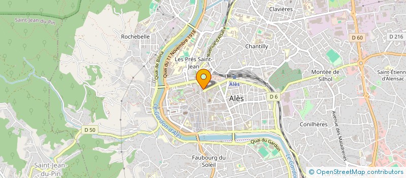 localisation de l'entreprise AUTHIE-LALAUZE à ALES