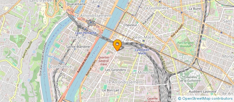 localisation de l'entreprise AUTHIER LOCATION  LYON