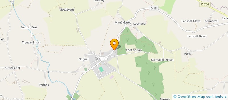 localisation de l'entreprise AUTIFLAV 56  SEGLIEN