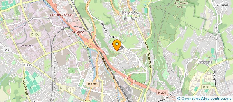 localisation de l'entreprise AUTIIS à CHAMBERY