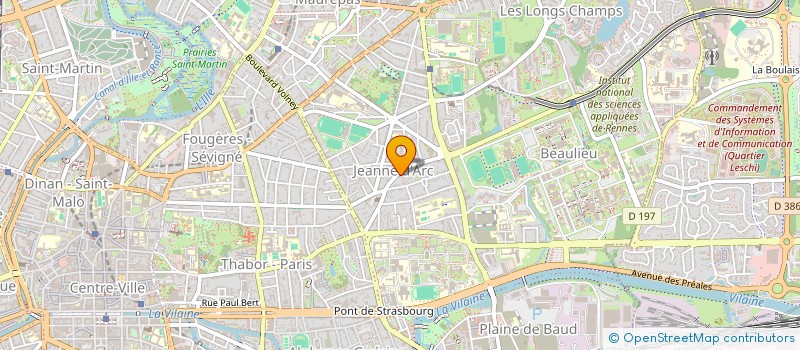 localisation de l'entreprise AUTISM'AIDE 35 à RENNES