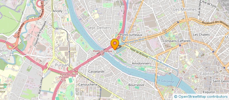 localisation de l'entreprise AUTISME 31  TOULOUSE