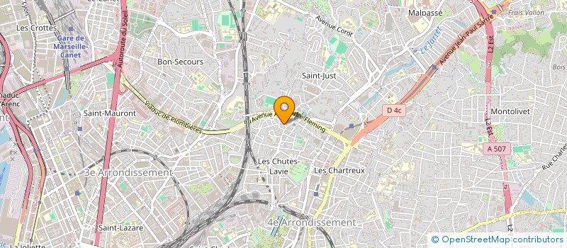 localisation de l'entreprise AUTISME ASPERGER ET VOUS à MARSEILLE
