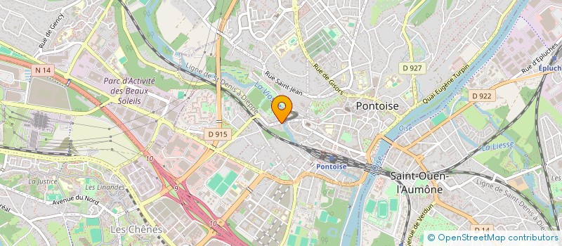 localisation de l'entreprise AUTISME ENSEMBLE 95 à PONTOISE
