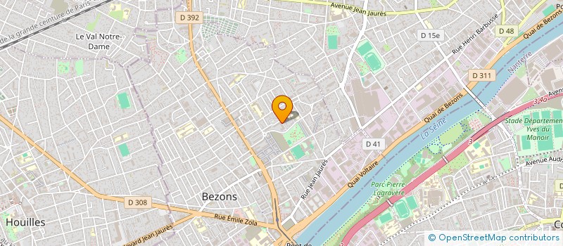 localisation de l'entreprise AUTISME ET INCLUSION à BEZONS