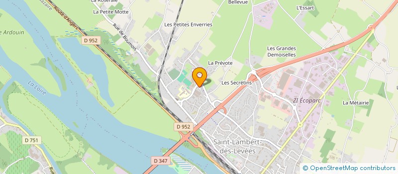 localisation de l'entreprise AUTISME FLORYNE HANDICAP  SAUMUR