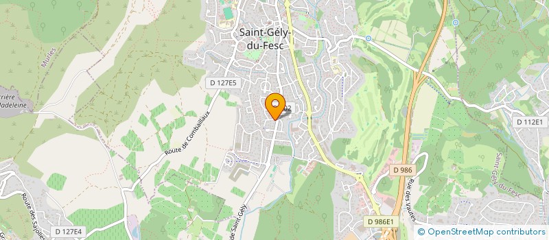 localisation de l'entreprise AUTISME INCLUSION à SAINT-GELY-DU-FESC