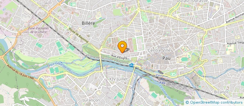 localisation de l'entreprise AUTISME PAU BEARN PYRENEES à PAU