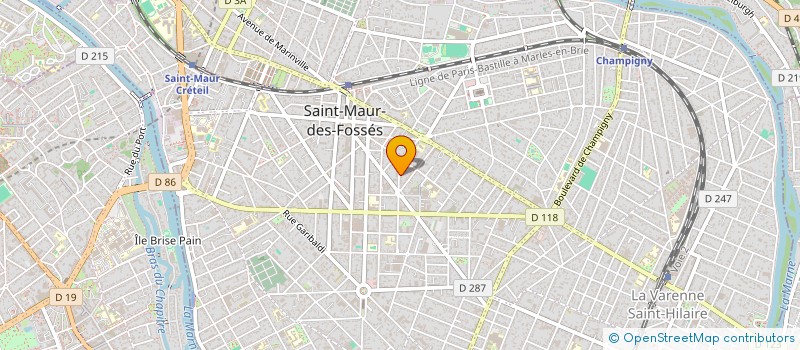 localisation de l'entreprise AUTISME RELAIS ASSISTANCE à SAINT-MAUR-DES-FOSSES