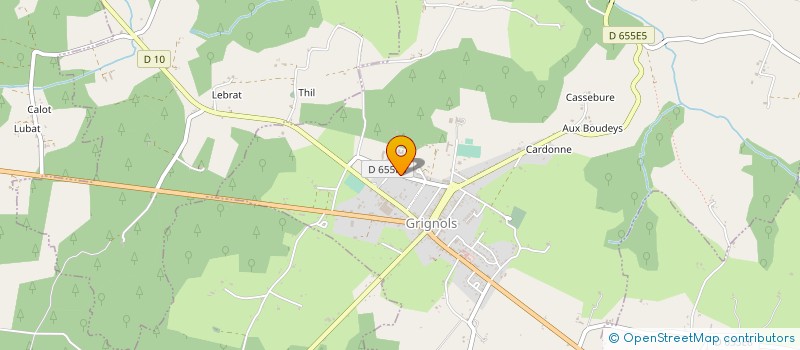 localisation de l'entreprise AUTISME SUD GIRONDE à GRIGNOLS