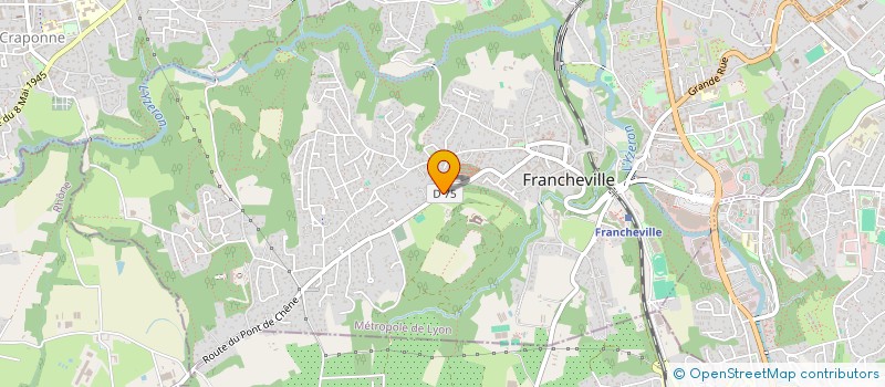 localisation de l'entreprise AUTISME TROUBLES APPARENTES EDUCAT 69  FRANCHEVILLE