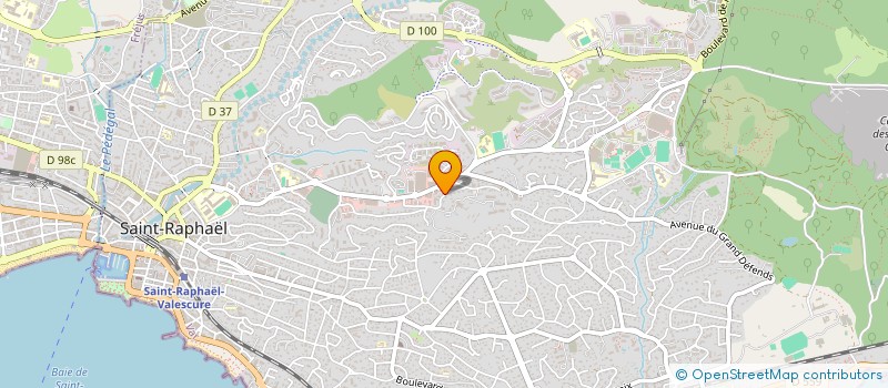 localisation de l'entreprise AUTISME VAR ESTEREL  SAINT-RAPHAEL