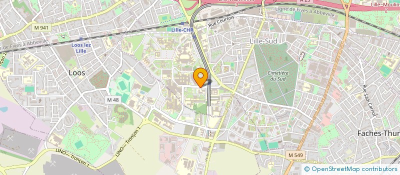 localisation de l'entreprise AUTISMES RESSOURCES HAUTS DE FRANCE à LILLE