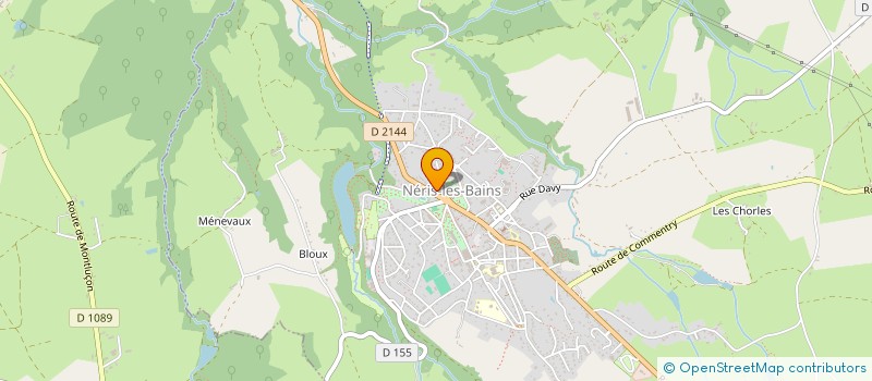 localisation de l'entreprise AUTISSIER RENOVATION  NERIS-LES-BAINS