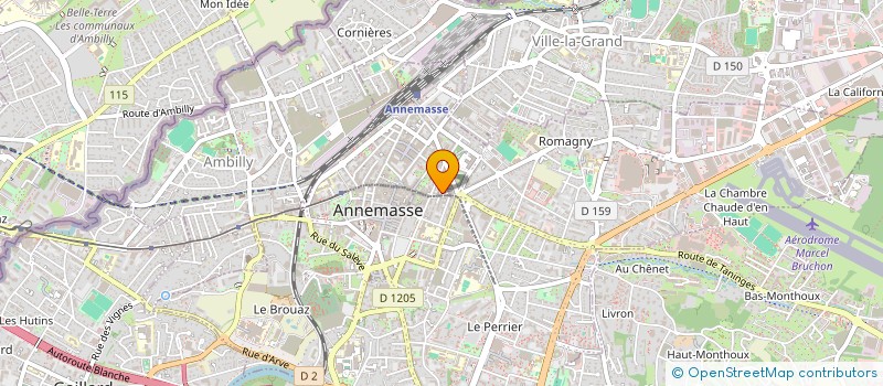localisation de l'entreprise AUTO 2000 à ANNEMASSE