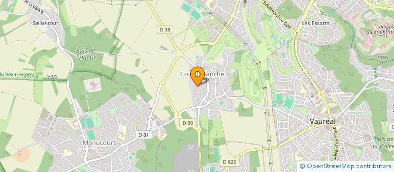 localisation de l'entreprise AUTO 2000 à COURDIMANCHE
