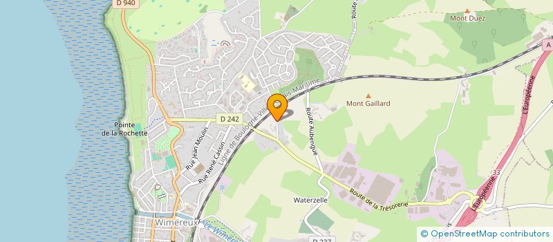 localisation de l'entreprise AUTO 2000 à WIMILLE