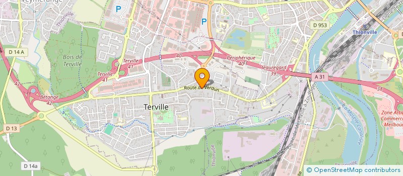 localisation de l'entreprise AUTO 3 SERVICES à TERVILLE